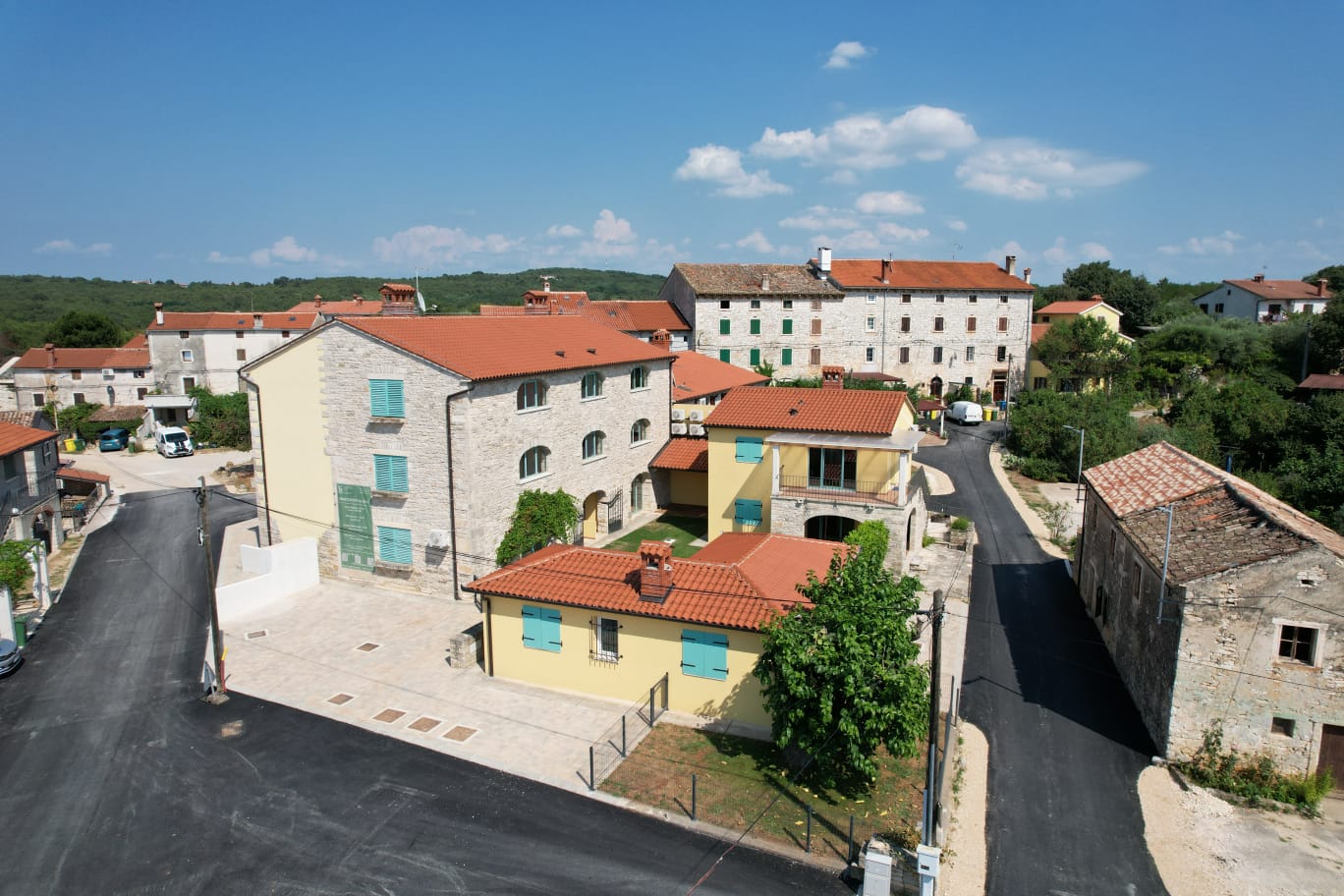 Apartments Green Resorts in Bibali von oben