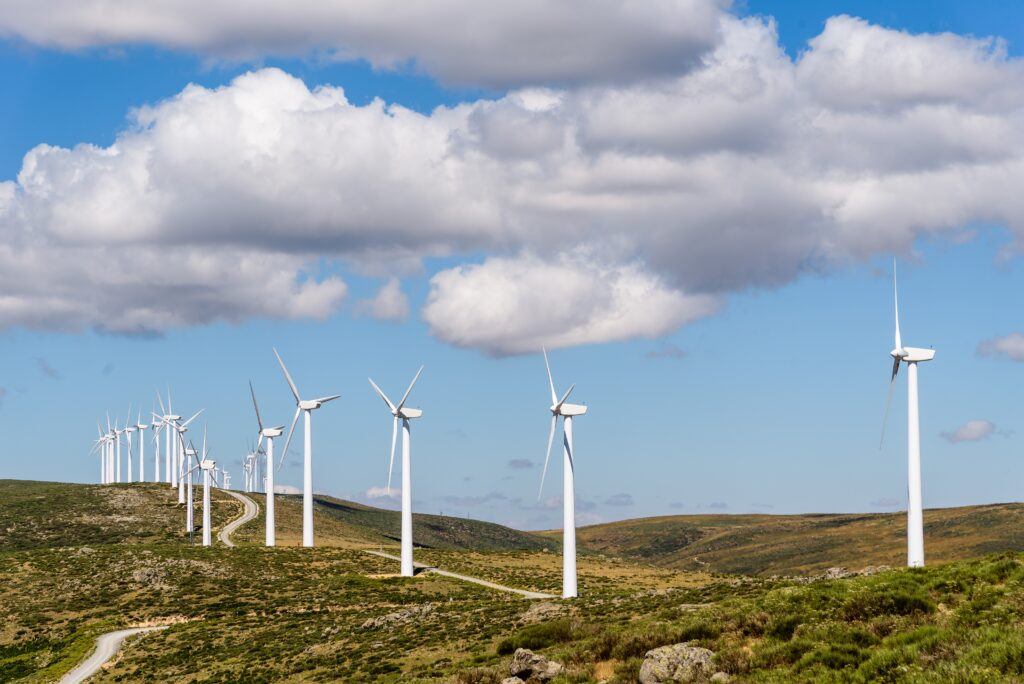 Windräder zur Stromproduktion